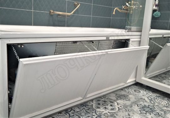 Люк под плитку Экран под ванную Люк под плитку Экран под ванную