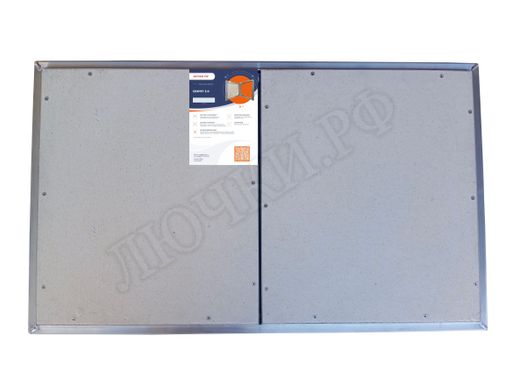 Люк под плитку Секрет 3.0, 2 створки 600*1200, Съемная перегородка Люк под плитку Секрет 3.0, 2 створки 600*1200, Съемная перегородка