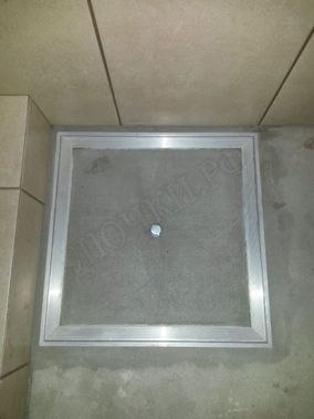 Напольный люк невидимка Премиум Слим Напольный люк невидимка Премиум Слим