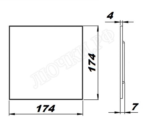 Вытяжной вентилятор airRoxy HS, розово-золотой мрамор, 01-188 Вытяжной вентилятор airRoxy HS, розово-золотой мрамор, 01-188
