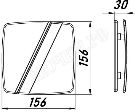 Вытяжной вентилятор Awenta System+, Turbo, 100, KWT100H, PLB100, Белый, пластик Вытяжной вентилятор Awenta System+, Turbo, 100, KWT100H, PLB100, Белый, пластик