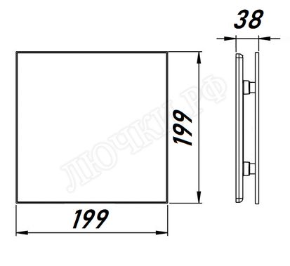 Вытяжной вентилятор Awenta System+, Silent, 125, KWS125, PTCB125P, Чёрный глянцевый, пластик Вытяжной вентилятор Awenta System+, Silent, 125, KWS125, PTCB125P, Чёрный глянцевый, пластик
