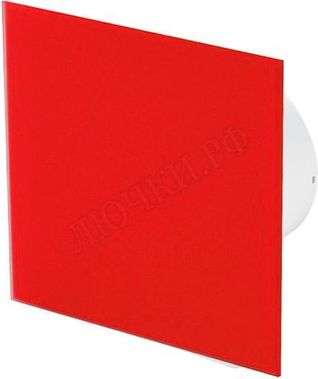 Вытяжной вентилятор Awenta System+, Turbo, 100 KWT100H, Trax Glass, PTGR100P, Красный глянцевый, стекло Вытяжной вентилятор Awenta System+, Turbo, 100 KWT100H, Trax Glass, PTGR100P, Красный глянцевый, стекло